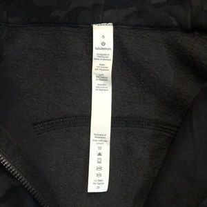 lululemon athletica Tops - Blue Gray Camouflage Lululemon Zip Up Hoodie lululemon athletica Tops - Blue Gray Camouflage Lululemon Zip Up Hoodie